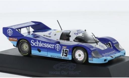 Porsche 956 1985 1/43 CMR B No.19 Brun Schiesser 1000 Km Spa 1985 S.Bellof/T.Boutsen coche miniatura