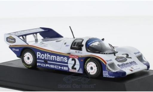 Coche miniatura Porsche 956 1983 1/43 CMR K No.2 Rothmans 1000 Km Brands Hatch 1983 S.Bellof/D.Bell Porsche 956 1983 1/43 CMR K No.2 Rothmans 1000 Km Brands Hatch 1983 S.Bellof/D.Bell coche miniatura