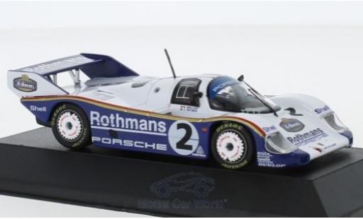 Coche miniatura Porsche 956 1984 1/43 CMR K No.2 Rothmans 1000 Km Fuji 1984 S.Bellof/J.Watson Porsche 956 1984 1/43 CMR K No.2 Rothmans 1000 Km Fuji 1984 S.Bellof/J.Watson coche miniatura