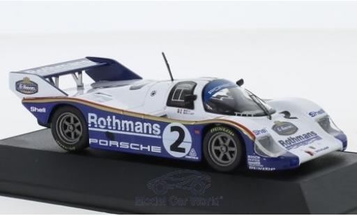 Coche miniatura Porsche 956 1984 1/43 CMR K No.2 Rothmans 1000 Km Sandown Park 1984 S.Bellof/D.Bell Porsche 956 1984 1/43 CMR K No.2 Rothmans 1000 Km Sandown Park 1984 S.Bellof/D.Bell coche miniatura