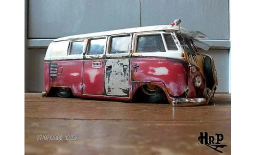 Volkswagen Combi Base 1/18 Solido hoodride coche miniatura