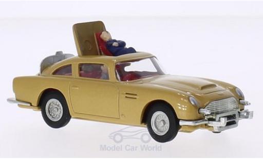 Coche miniatura Aston Martin DB5 1/0 Corgi gold RHD James Bond mit 2 Figuren und Funktionen ca. 10 cm lang Aston Martin DB5 1/0 Corgi gold RHD James Bond mit 2 Figuren und Funktionen ca. 10 cm lang coche miniatura