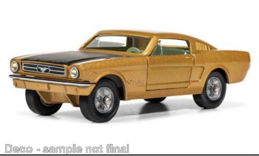 Ford Mustang 1/45 Corgi Fastback doré/negro coche miniatura