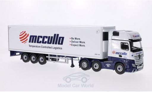 Mercedes Actros 1/50 Corgi 2545 (MP4) RHD McCulla Kühlkoffersattelzug coche miniatura