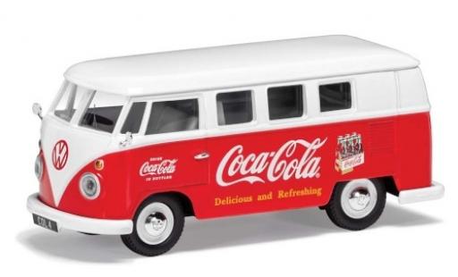 Coche miniatura Volkswagen T1 1/43 Corgi rojo/blanco Coca Cola 1960 Volkswagen T1 1/43 Corgi rojo/blanco Coca Cola 1960 coche miniatura