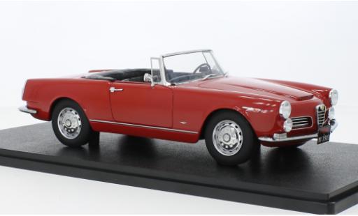 Alfa Romeo 2600 1/18 Cult Scale Models Spider Touring rojo 1961 1:18 coche miniatura