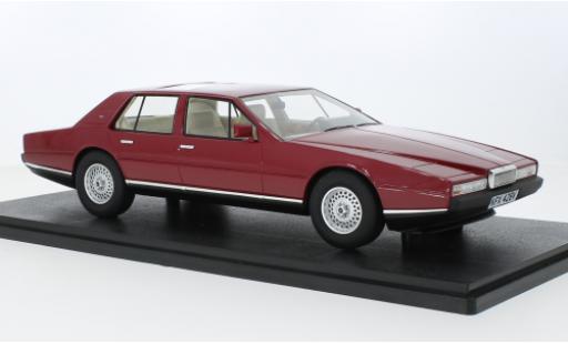 Aston Martin Lagonda 1/18 Cult Scale Models metallise rojo 1985 1:18 coche miniatura