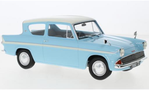 Coche miniatura Ford Anglia 1/18 Cult Scale Models 105E azul/beige RHD 1961 Ford Anglia 1/18 Cult Scale Models 105E azul/beige RHD 1961 coche miniatura