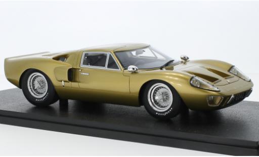 Coche miniatura Ford GT40 1/18 Cult Scale Models MK III doré RHD 1966 Ford GT40 1/18 Cult Scale Models MK III doré RHD 1966 coche miniatura