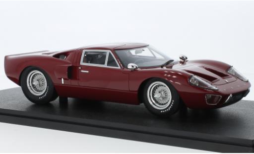 Coche miniatura Ford GT40 1/18 Cult Scale Models MK III rouge foncé RHD 1966 Ford GT40 1/18 Cult Scale Models MK III rouge foncé RHD 1966 coche miniatura