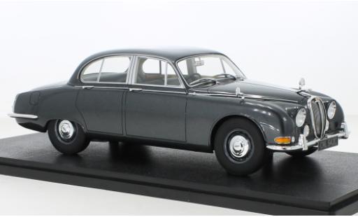 Coche miniatura Jaguar S-Type 1/18 Cult Scale Models metallise gris RHD 1965 Jaguar S-Type 1/18 Cult Scale Models metallise gris RHD 1965 coche miniatura