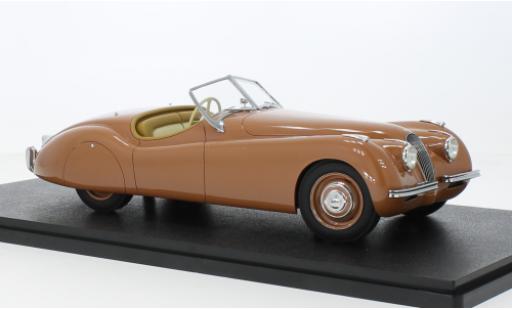 Coche miniatura Jaguar XK 1/18 Cult Scale Models 120 OTS metallise brun clair RHD 1948 Jaguar XK 1/18 Cult Scale Models 120 OTS metallise brun clair RHD 1948 coche miniatura