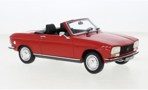 Coche miniatura Peugeot 304 1/18 Cult Scale Models Cabriolet rojo 1973 Peugeot 304 1/18 Cult Scale Models Cabriolet rojo 1973 coche miniatura