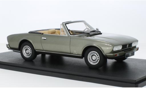 Coche miniatura Peugeot 504 1/18 Cult Scale Models cabriolet metallise verde 1983 Peugeot 504 1/18 Cult Scale Models cabriolet metallise verde 1983 coche miniatura