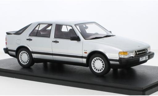 Coche miniatura Saab 9000 1/18 Cult Scale Models Turbo gris 1985 Saab 9000 1/18 Cult Scale Models Turbo gris 1985 coche miniatura