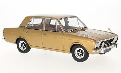 Coche miniatura Ford Cortina 1/18 Cult Scale Models 1600E gold RHD 1970 sans Vitrine Ford Cortina 1/18 Cult Scale Models 1600E gold RHD 1970 sans Vitrine coche miniatura