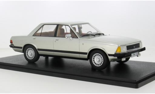 Coche miniatura Ford Granada 1/18 Cult Scale Models 2.8 Ghia Saloon silber 1978 1:18 Ford Granada 1/18 Cult Scale Models 2.8 Ghia Saloon silber 1978 1:18 coche miniatura