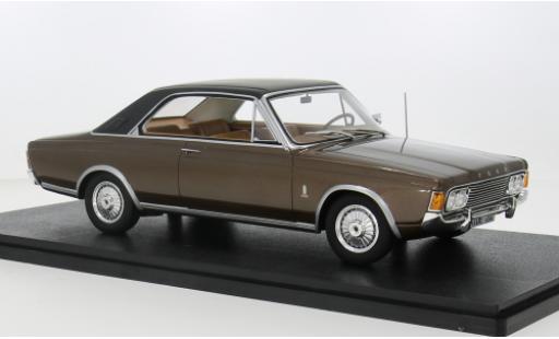 Coche miniatura Ford Taunus 1/18 Cult Scale Models P7b 17M Coupe braun 1969 1:18 Ford Taunus 1/18 Cult Scale Models P7b 17M Coupe braun 1969 1:18 coche miniatura