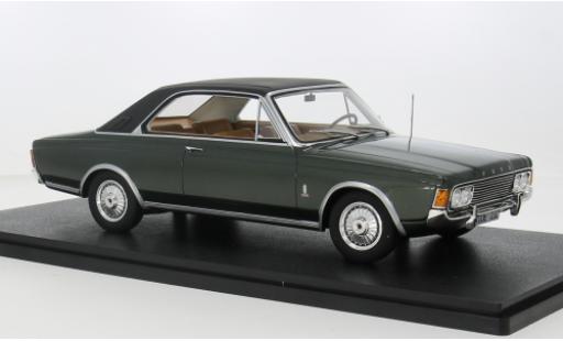 Ford Taunus 1/18 Cult Scale Models P7b 17M Coupe grün 1969 1:18 coche miniatura