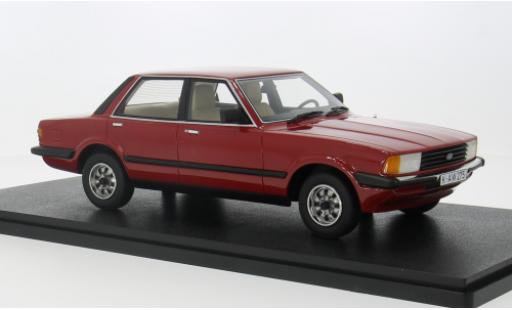 Coche miniatura Ford Taunus 1/18 Cult Scale Models TC4 rojo 1980 1:18 Ford Taunus 1/18 Cult Scale Models TC4 rojo 1980 1:18 coche miniatura