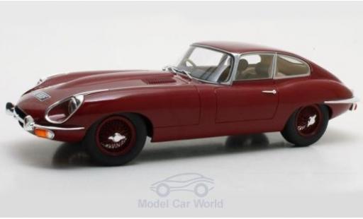 Coche miniatura Jaguar E-Type 1/18 Cult Scale Models Coupe Series 2 rojo RHD 1968 Jaguar E-Type 1/18 Cult Scale Models Coupe Series 2 rojo RHD 1968 coche miniatura