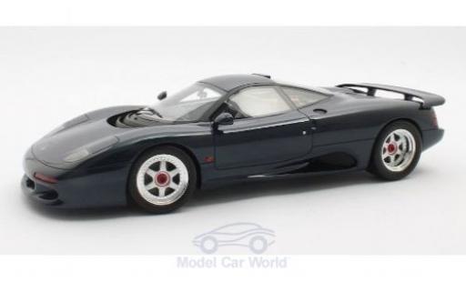 Coche miniatura Jaguar XJ 1/18 Cult Scale Models -R metalico azul RHD 1990 Jaguar XJ 1/18 Cult Scale Models -R metalico azul RHD 1990 coche miniatura