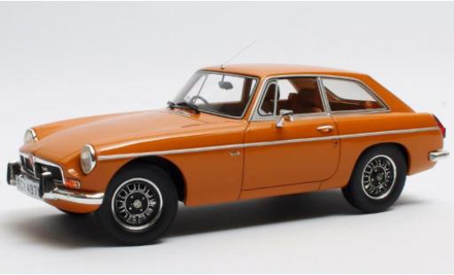 Coche miniatura MG B 1/18 Cult Scale Models GT V8 naranja RHD 1973 1:18 MG B 1/18 Cult Scale Models GT V8 naranja RHD 1973 1:18 coche miniatura