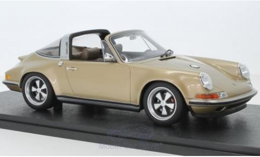 Coche miniatura Porsche 911 1/18 Cult Scale Models Targa metalico gold Singer Porsche 911 1/18 Cult Scale Models Targa metalico gold Singer coche miniatura