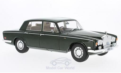 Coche miniatura Rolls Royce Silver Shadow 1/18 Cult Scale Models verde RHD 1975 ohne Vitrine Rolls Royce Silver Shadow 1/18 Cult Scale Models verde RHD 1975 ohne Vitrine coche miniatura