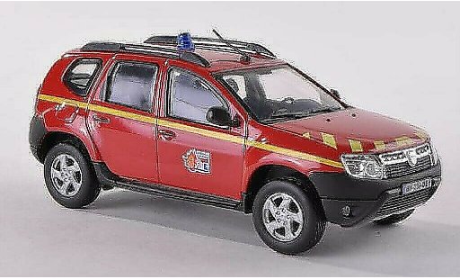 Dacia Duster pompiers 1/43 Solido VL Bomberos 2010 coche miniatura