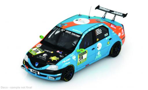 Dacia Logan 1/43 Spark 24h N&uuml;rburgring 2024 Ollis Garage Racing #318 O.Kriese/M.Lachmayer 1:43