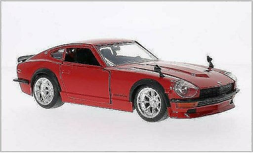 Datsun 240Z tuning 1/24 Jada Toys rojo 1972 coche miniatura