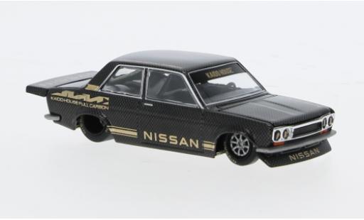 Coche miniatura Datsun 510 1/64 Mini GT Pro Street schwarz 1:64 Datsun 510 1/64 Mini GT Pro Street schwarz 1:64 coche miniatura