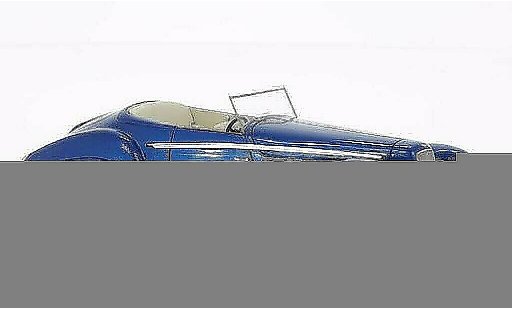 Delage D8-120 Cabriolet 1/43 Spark Figoni & Falaschi azul 1939 coche miniatura