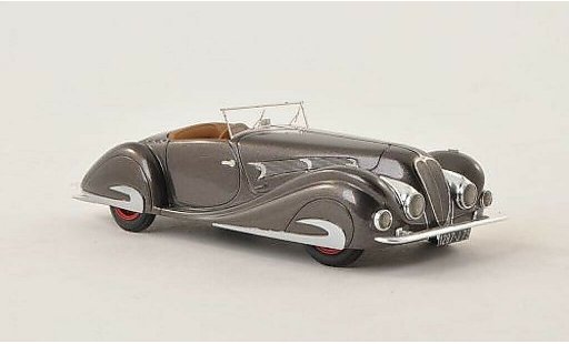 Delahaye 135 Roadster 1/43 Nickel MS Competition Figoni & Falaschi gris 1937 coche miniatura