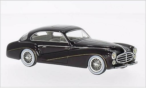 Delahaye 235 Coach 1/43 Chromes Pillarless Saoutchick metalico rojo RHD 1952 coche miniatura