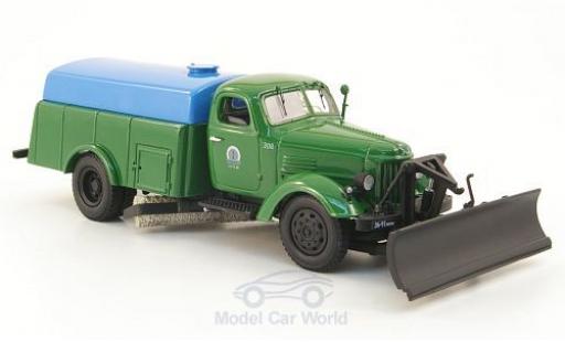 Coche miniatura Zil 164 1/43 DIP Models ZIL A verde/azul PM-10 Strassenreinigung-Winter Zil 164 1/43 DIP Models ZIL A verde/azul PM-10 Strassenreinigung-Winter coche miniatura