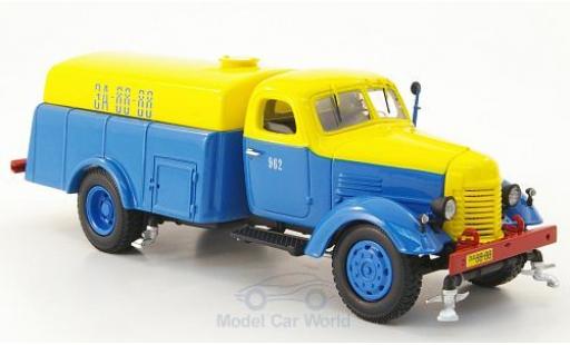 Coche miniatura Zis 150 1/43 DIP Models ZIS PM-8 azul/amarillo Straßenreinigung Zis 150 1/43 DIP Models ZIS PM-8 azul/amarillo Straßenreinigung coche miniatura