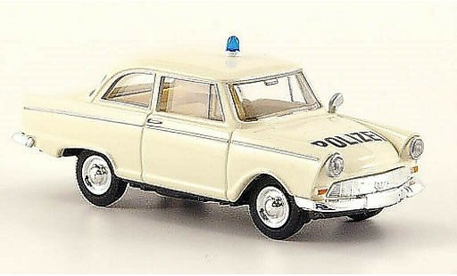 DKW Junior police 1/87 Brekina Polic&iacute;a blanco coche miniatura