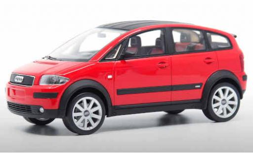 Coche miniatura Audi A2 1/18 DNA Collectibles rojo Audi A2 1/18 DNA Collectibles rojo coche miniatura