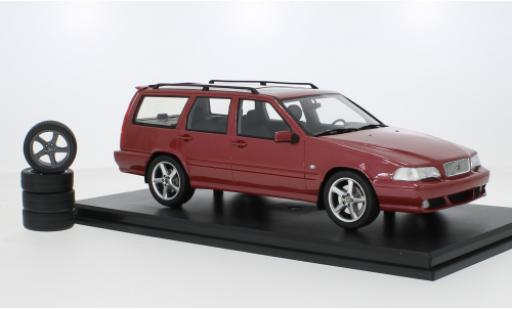 Coche miniatura Volvo V70 1/18 DNA Collectibles P80 rouge 1996 Volvo V70 1/18 DNA Collectibles P80 rouge 1996 coche miniatura