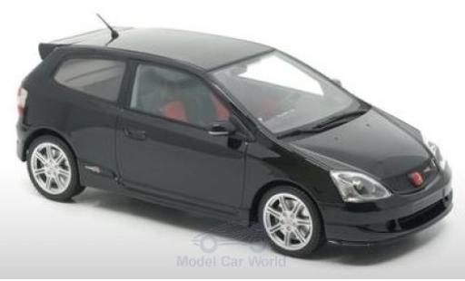 Coche miniatura Honda Civic 1/18 DNA Collectibles Type-R (EP3) negro 2004 Honda Civic 1/18 DNA Collectibles Type-R (EP3) negro 2004 coche miniatura