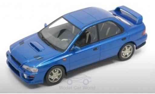 Coche miniatura Subaru Impreza 1/18 DNA Collectibles GT Turbo metalico azul 2000 Subaru Impreza 1/18 DNA Collectibles GT Turbo metalico azul 2000 coche miniatura