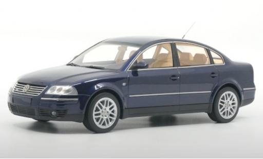 Coche miniatura Volkswagen Passat 1/18 DNA Collectibles (B5 GP) W8 4Motion azul 2001 Volkswagen Passat 1/18 DNA Collectibles (B5 GP) W8 4Motion azul 2001 coche miniatura