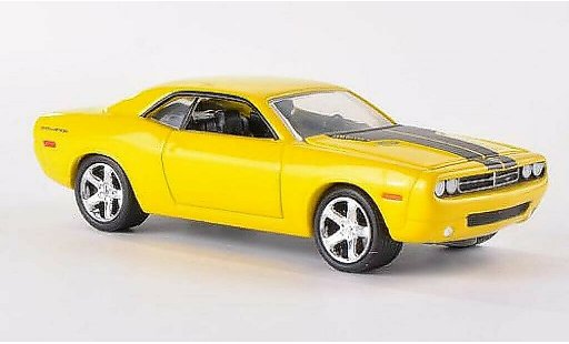 Dodge Challenger Concept 1/64 Greenlight amarillo/mate-negro 2006 coche miniatura