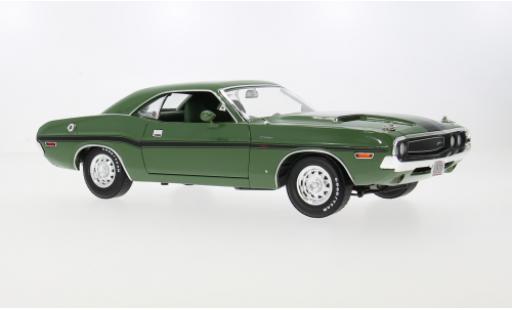 Dodge Challenger 1/18 Greenlight R/T gr&uuml;n 1970 1:18 coche miniatura