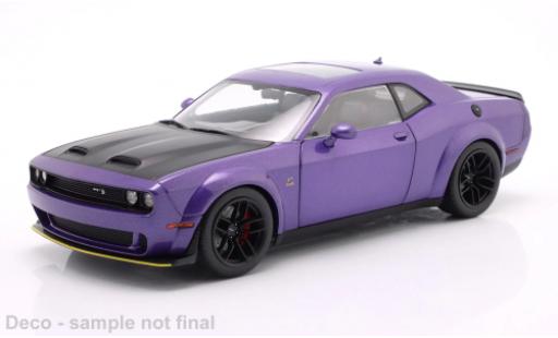 Coche miniatura Dodge Challenger SRT violett 1/18 Solido