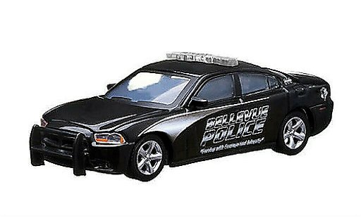 Dodge Charger police 1/64 Greenlight Bellevue Polic&iacute;a (USA) 2012 coche miniatura