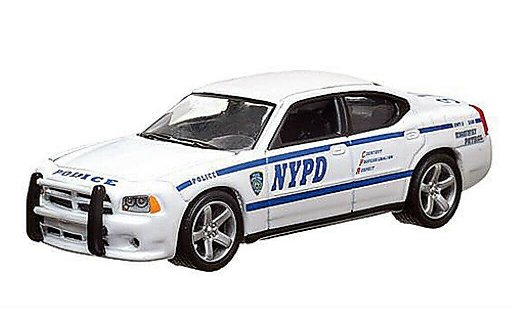 Dodge Charger police 1/64 Greenlight NYPD Polic&iacute;a (USA) 2010 coche miniatura