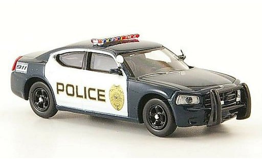 Dodge Charger Police 1/87 Ricko azul Polic&iacute;a (US) coche miniatura